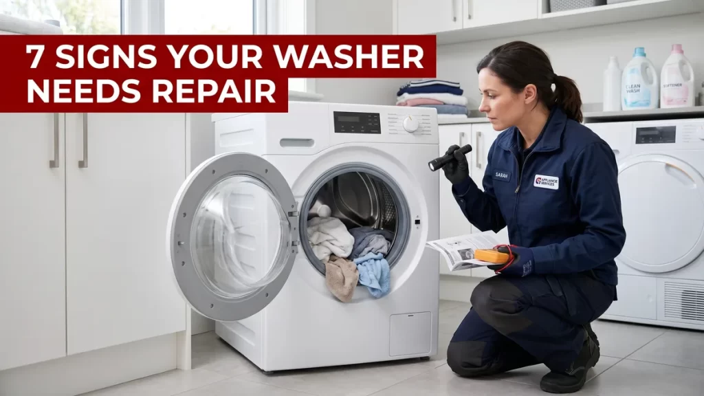 washing machine repair woodstock ontario featured banner - 7 Signs Your Washing Machine Needs a Professional Repair in